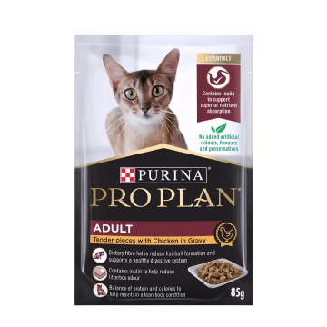 ProPlan Pouch Chicken in Gravy 85g (6 pouches)